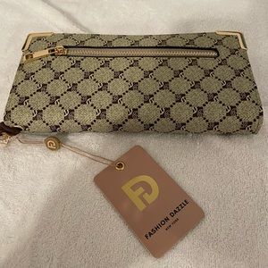 Fashion Dazzle New York Wristlet made with Vegan Leather